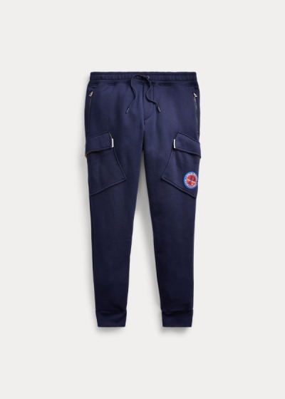 Joggers Polo Ralph Lauren Hombre Azul Marino - Fleece Cargo - FQRIM2796